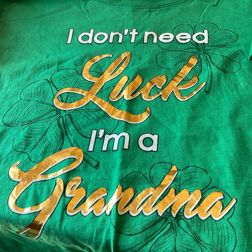 St. Patrick’s Day Grandma Shirt Size 2X